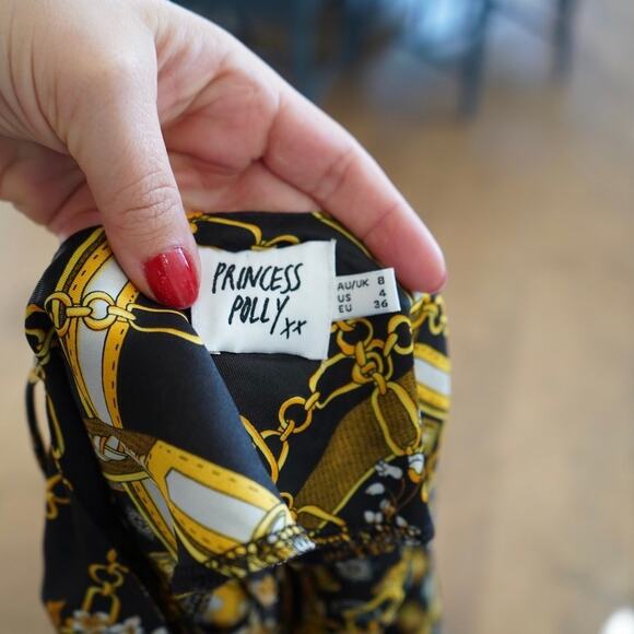 Princess Polly Lucci Mini Dress Multi Womens Size 4 - Picture 8 of 9